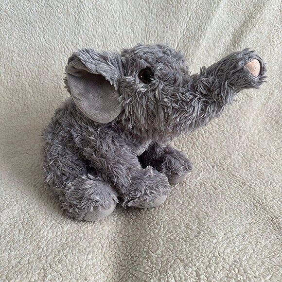 Adventure Planet Elephant Medium Plush Grey Realistic Stuffed Animal Zoo Ellie - Picture 1 of 6
